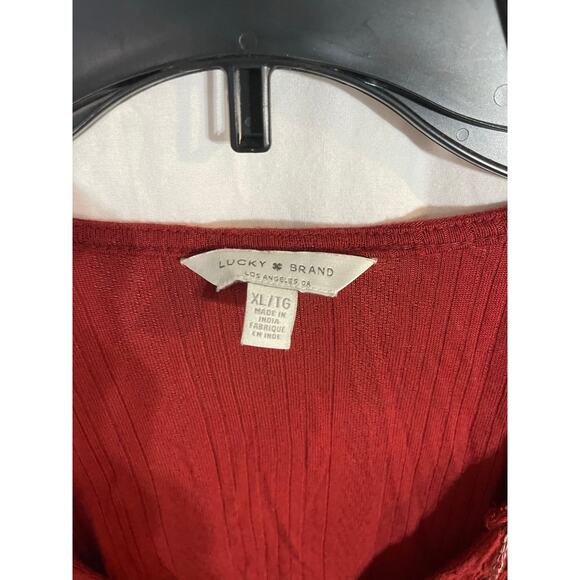 Lucky Brand womens xl blouse - Picture 3 of 3